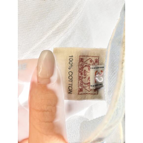 Vintage Evisu Distressed Raw Hem Denim Shorts 32 - Picture 7 of 7